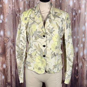 Sand Copenhagen Floral Blazer 42